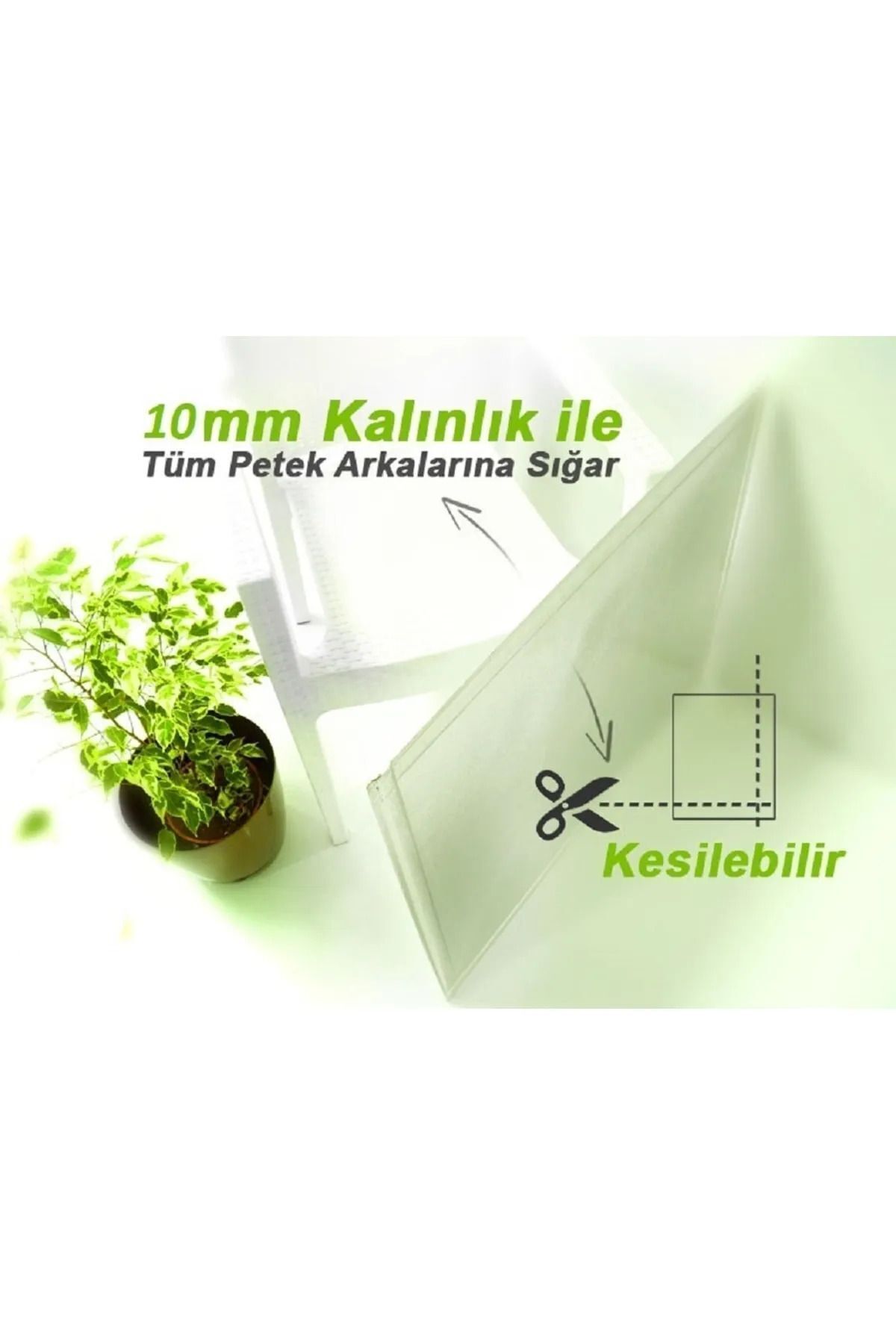 2 ADET 10 Mm Kalınlık Isı Yalıtım Levhası Kalorifer Radyatör Petek Soba Arkası Arkalığı - Görsel 8